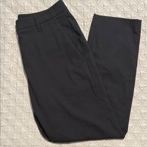 Classic Women's Black Straight-Leg Dress Pants